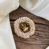 Antique Cluster Pearl Billai- Lakshmi Bun Billai -G10372